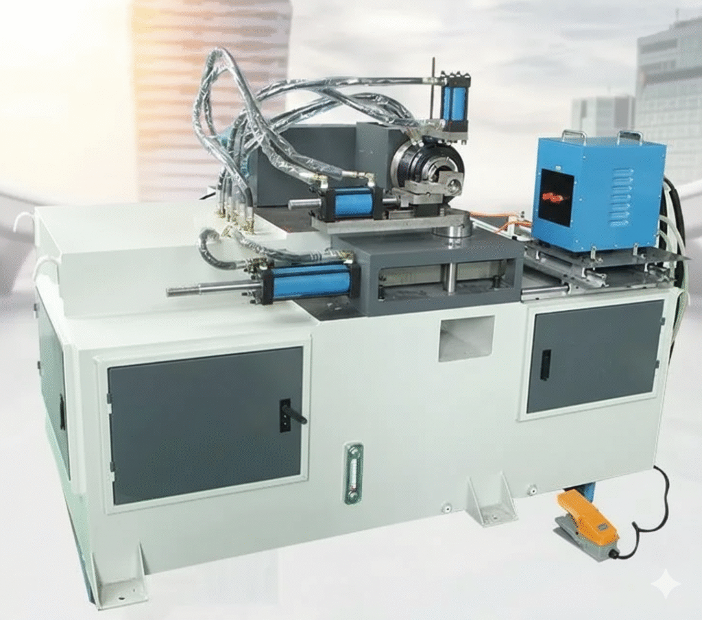 Máquina punzonadora y bridadora de ventiladores CNC