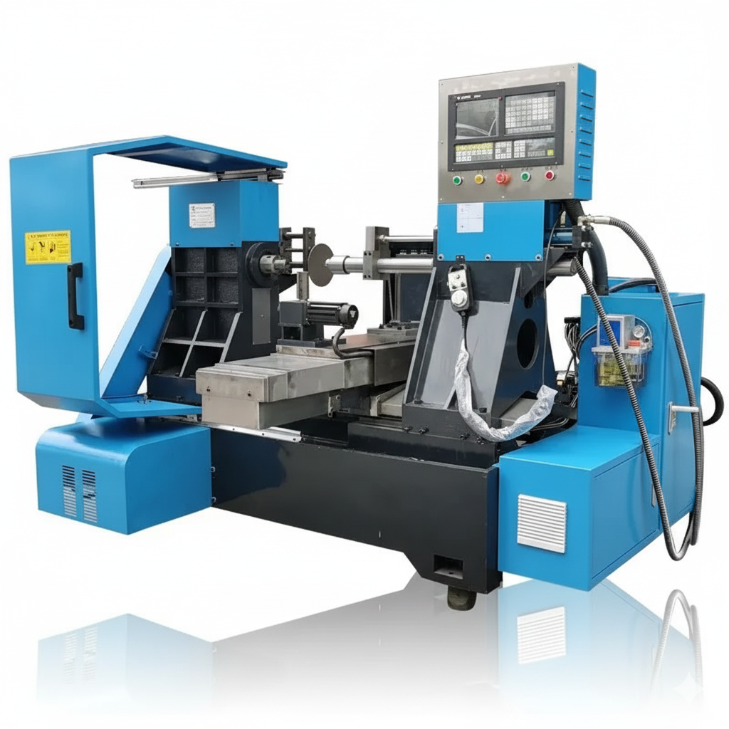 Torno de Repujado CNC